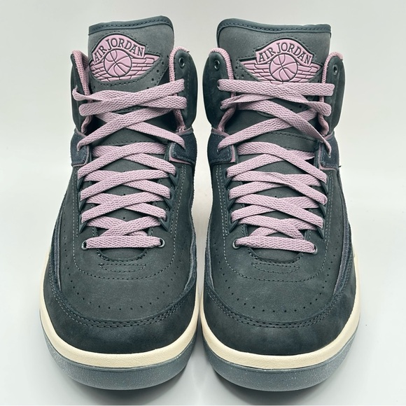 Women’s Nike Air Jordan 2 Retro Off Noir Sky K Mauve DX4400 005 Size 8 - Picture 3 of 14